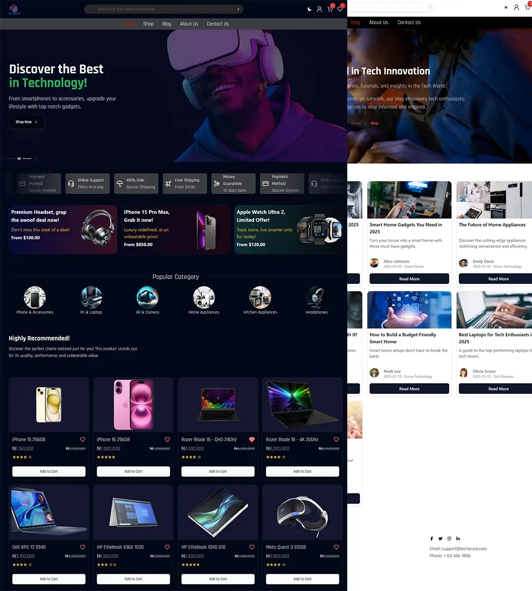 Global Tech Ecommerce